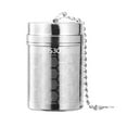thumbnail image 1 of DOLITY 1 Pce Filtre à Thé en Acier Inoxydable Infuseur à Thé en Maille pour Tasse avec Chaîne Cylindre, 1 of 8