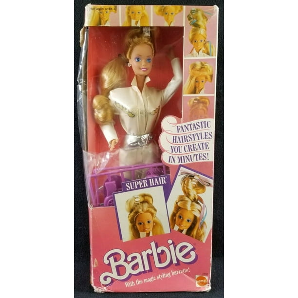 In other words Bare Round and round Barbie Super Hair Doll (1986) - Walmart.com