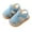 Blue, variant on Puntoco Boys Girls Summer Squeaky Sandals Closed-Toe Anti-Slip Premium Rubber Sole Toddler First Walkers Shoes Kids Shoes