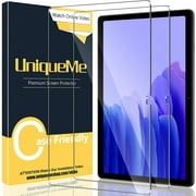 [2 Pack] UniqueMe Tempered Glass Screen Protector Compatible for Samsung Galaxy Tab A7 10.4'' (2020), 9H Hardnes HD