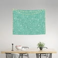 thumbnail image 2 of Light Green Glitter Patterns Tapestry for Bedroom - Tapestry Wall Hanging Wall Tapestry for Dorm Wall Decor Home Decoration , Aesthetic Funny Tapestry 29 x 37in, 2 of 5