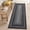 Black, variant on Indoor Runner Rugs, 2x6 Machine Washable & Non-Slip Low Pile Carpet with Braided Border, Ultra Soft Stain Resistant Floor Mat for Kitchen Entryway Hallway