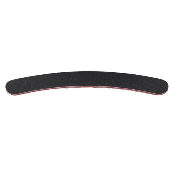 Silkline Cushion Nail Files - Black Boomerang 100/180 (DP-7)