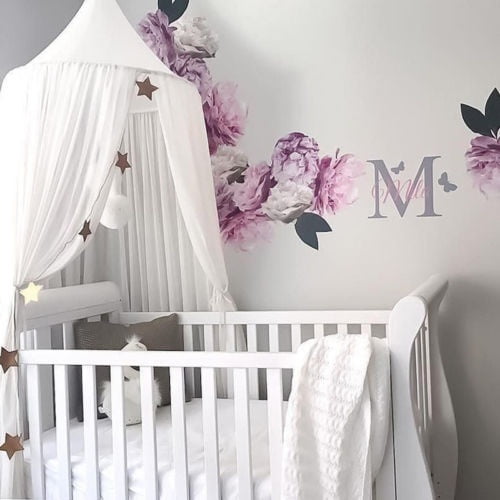 baby lace crib tent
