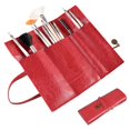 thumbnail image 4 of Zodaca 20 Pcs Nail Art Design Painting Dotting Pen Brushes Set Tool + Red Cosmetic Make Up Roll up Bag (3-in-1 Accessory Bundle), 4 of 4