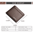 thumbnail image 2 of Cartera Baellerry Hombre Porta Tarjetas Múltiple Liso Marron Oscuro, 2 of 5