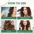 thumbnail image 5 of HYLLai Curl Defining Cream Spray, Moisturizing and Non-Hardening Formula for Soft, Bouncy Curls Flexible Hold for All Hair Types, 100ml, 5 of 6