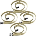 thumbnail image 1 of CIMAXIC Lot de 4 Sangles de Lavage Robustes pour Déplacer Bande Plate Kaki PP, 1 of 4