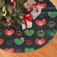 thumbnail image 2 of Falda para árbol de Navidad de 30 pulgadas, divertida alfombra para árbol de Navidad, falda para árbol de Halloween, adornos para árbol de Navidad de Halloween para interiores y exteriores de, 2 of 8