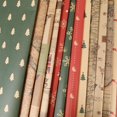thumbnail image 3 of New European Style Wrapping Paper Kraft Christmas New Year Wrapping Paper Birthday Gift Paper Gifts Beautiful Handmade Paper, 3 of 3