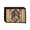 Black, variant on CCcollections Placemat Coaster 4 sets Eco-Friendly Heat Resistant Easy to Wipe Clean - Small - Light Gold
