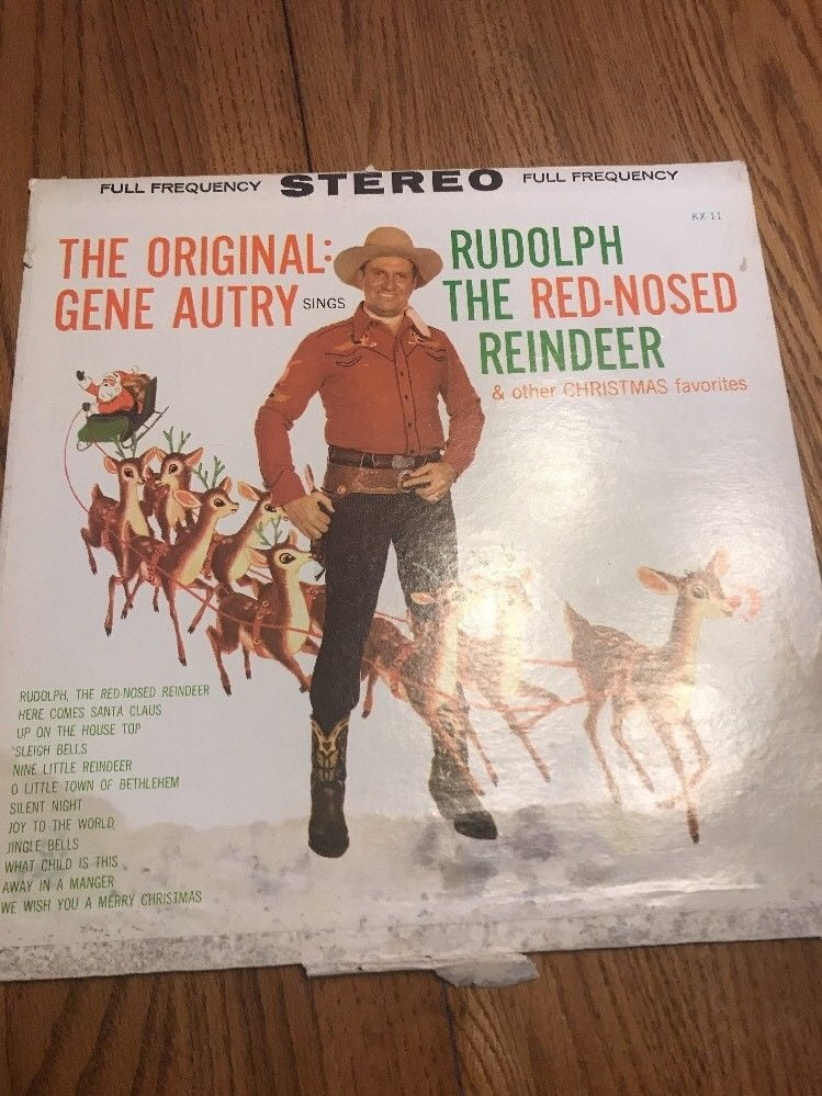 Gene Autry Sings Rudolph The Red Nosed Reindeer 33 Rpm Lp Record Christmas Songs Rare Ship24hr Walmart Com Gene Autry Sings Rudolph The Red Nosed Reindeer 33 Rpm Lp Record Christmas Songs Rare Ship24hr Walmart Com
