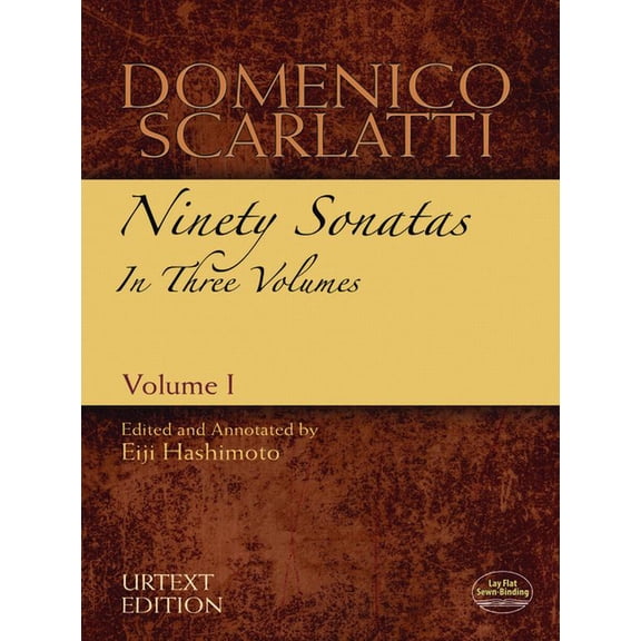 Dover Classical Piano Music Domenico Scarlatti: Ninety Sonatas in Three Volumes, Volume I: Volume 1, (Paperback)