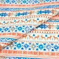 thumbnail image 2 of Singer Fabrics, 100% Cotton, Christmas Collection, Quilting Sewing Fabric, Scandinavian Christmas Reindeer Stripe, Cut by Yard, 2 of 6