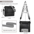 thumbnail image 2 of KALUNMA Crossbody Bags for Women Multi Pocket Vegan Leather Shoulder Handbags Travel Purse with Adjustable Strap, 2 of 6