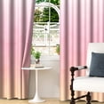 thumbnail image 3 of Lfeey Blackout Curtains for Living Room/Bedroom, Room Darkening Grommet Drapes, Light Pink, 42x72 inches, Set of 2, 3 of 6
