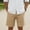Khaki, variant on Men's Quick Dry Hiking Shorts Lightweight Running Gym Outdoor Active Shorts with Pockets Athletic Casual Shorts Khaki 3XL