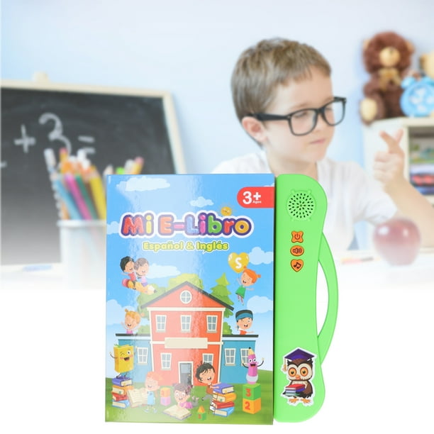 Juguete Español Inglés Niños Lectura Temprana Máquina De Aprendizaje Máquina Educación Libro Electrónico ToyGreen