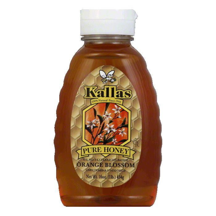Kallas Honey Orange Blossom, 16 OZ (Pack of 12)