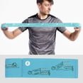 thumbnail image 4 of Yoga Stretch Band, Yoga Resistance Belt, Elasticity Training Sports Home For Training GYM, 4 of 8