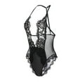 Julycc Womens Plus Size Babydoll Lace Mesh V Neck Bodysuit Leotard Lingerie Nightwear - Walmart.com