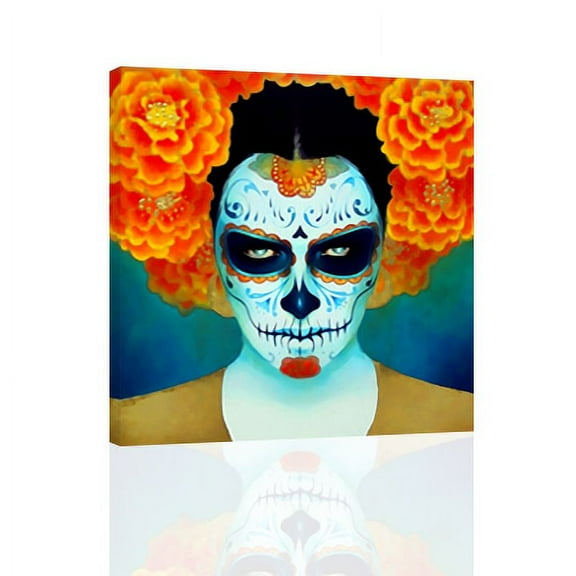 """El Dia De Los Muertos III"" CANVAS or PRINT WALL ART"