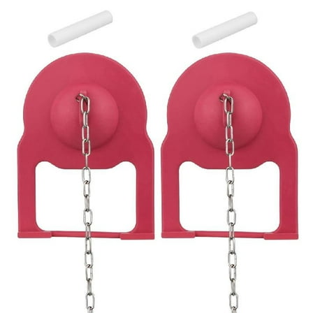 Zeiwohndc 2Pcs Rubber Toilet Flapper Replacement Toilet Flapper Toilet Repair Parts