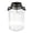 Black 10 L, variant on veasfak Pickle Jar Fermentation Bottle Food Storage Container for Picnic Work Pantry Black 5 L
