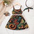 thumbnail image 2 of RIJOPUTY Dresses for Toddler Girls Toddler Dresses 4t Tween Dresses 12-14 Girls Summer Baby Clothes 3t Clothes Girls Vestidos De Navidad Para Niñas Rojo Regalos Para Niña De 3 Años 3-6 Month, 2 of 6
