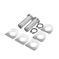 thumbnail image 4 of Motorcycle Foot Pedal Foot Pegs Footrest Rear Frame Fittings Mounting For, 4 of 8