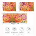 thumbnail image 2 of Yayeee Pillowcase Queen Size Set of 2 Satin Wrinkle Resistant Pillow Case, Pink Abstract Floral, 2 of 8