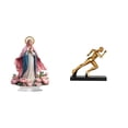 thumbnail image 1 of Escultura de la escena de la Natividad,Adorno acrílico 2D de pie,Estatua del corredor,Estatua de corredor,escultura de arte abstracto,figura,Figura de personaje coleccionable para centro de mesa, 1 of 8