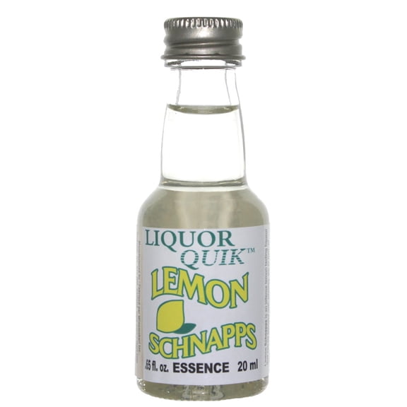 Liquor Quik Natural Schnapps Essence 20 mL (Lemon Schnapps)