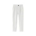 thumbnail image 6 of zbxnLI Kids Boys Dress Pants Slim School Uniform Pants Elastic Waist Pull on Suit Trousers with Pockets, 6 of 9