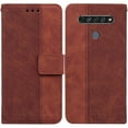 thumbnail image 3 of Étui pour LG K61 Durable en Cuir PU Magnétique Porte-Cartes Portefeuille à Rabat, 3 of 5