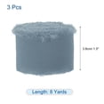 thumbnail image 2 of Unique Bargains Chiffon Ribbon 1.5' x 8 Yard, Ribbon Gray Blue Chiffon, Silk Ribbon for Wedding, Flower Arrangement Decor 3pcs, 2 of 7