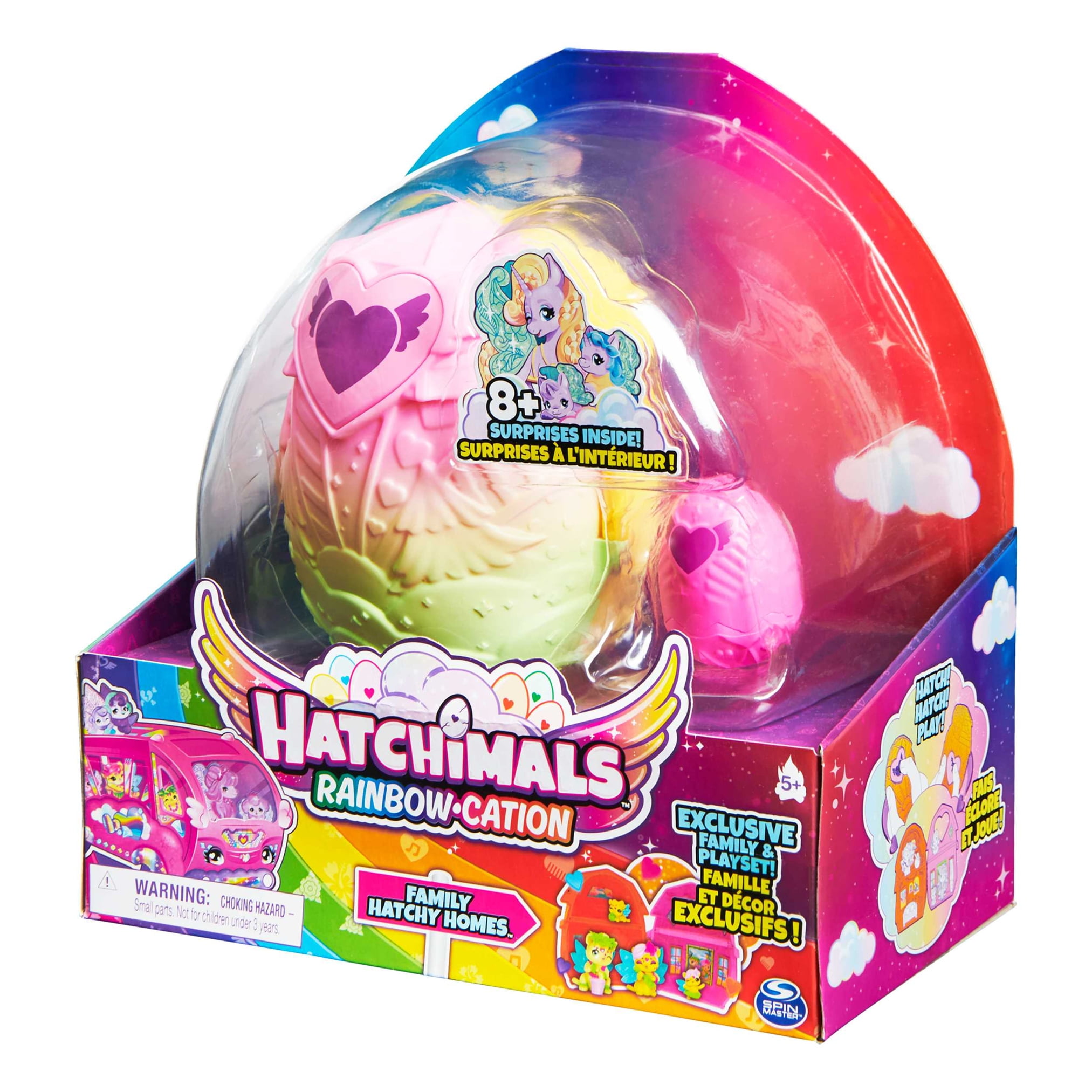 Hatchimals 10 Family Wolf Adventure Pack on Robot Advance