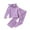 Purple, variant on Girls Clothes Fall Girl Outfits 2Pcs Hoodie Pullover Sweatshirt+Pant+Leggings Winter Set for Size 4-8 Years Little Girls Hot Pink for Size 2-3 Years
