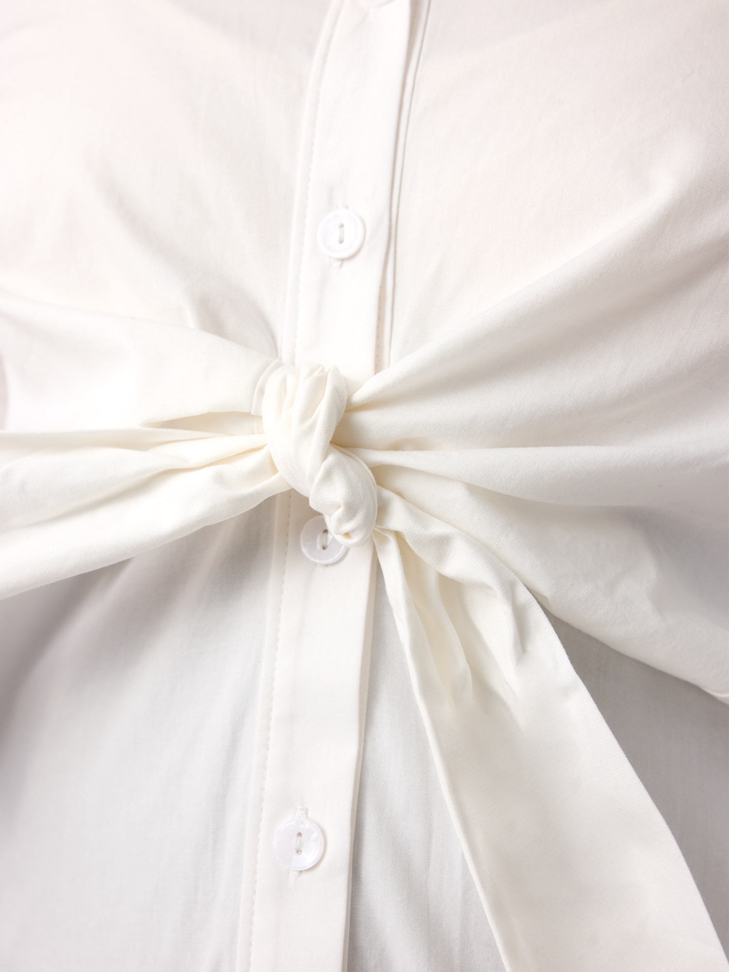 Ingrid & Isabel For Every Belly Women’s Maternity Tie Front Cotton Shirt, Sizes S-XXL