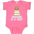 thumbnail image 3 of Inktastic Reading is a Hoot Librarian Girls Baby Bodysuit, 3 of 5