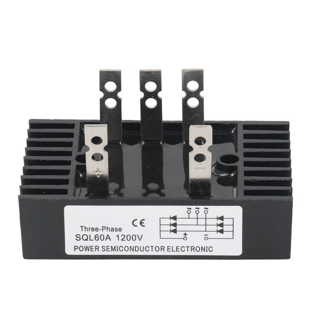 Rectificador De Puente Monofásico DQB200A: Potencia DC, Alta Capacidad, Buena Disipación Térmica Para Fuentes De Alimentación Y Soldadura
