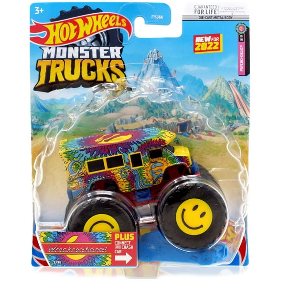 Hot Wheels Psycho-Delic Wreckreational Diecast Car