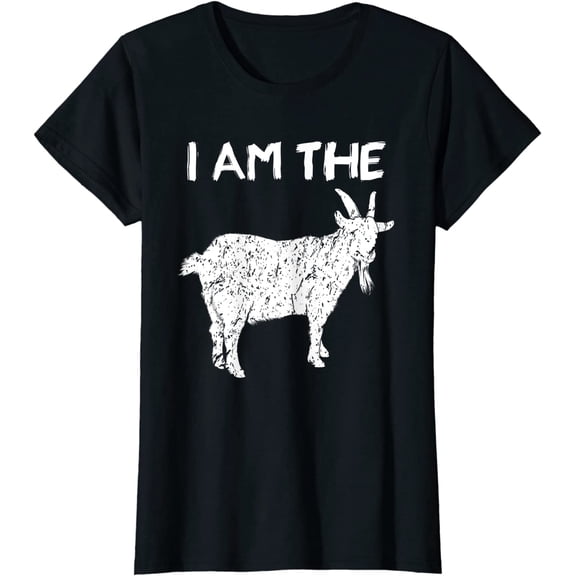 I Am The Goat Greatest Of All Time Motivational Player T-Shirt Women Tops