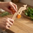 thumbnail image 5 of Multifunctional Wooden Kitchen Tool Set - 3-in-1 Cooking Utensils for Home Chefs, and Comfortable for Everyday Cooking, for Food Preparation and Serving Brown, 5 of 5