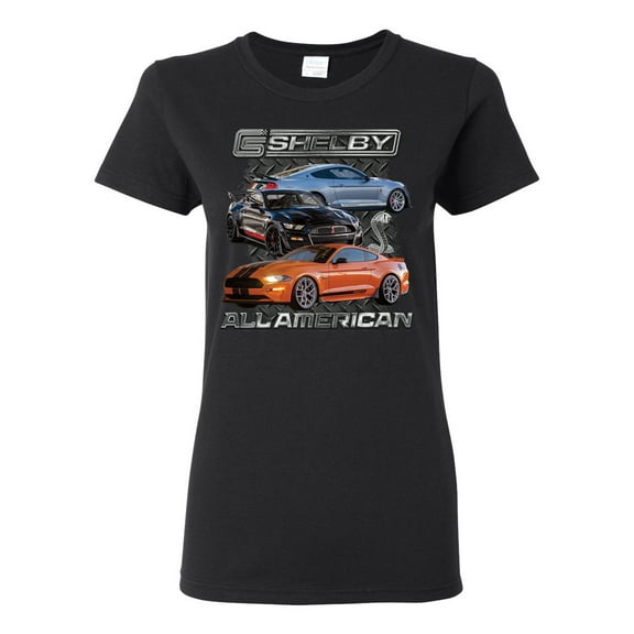 Wild Bobby Ford Shelby GT All American Women Graphic Tee