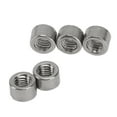 thumbnail image 2 of 50 Pcs Round Coupling Nut M4x0.7 4mm Length 304 Stainless Steel Sturdy Round Connector Nuts for Maintenance, 2 of 14