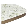 thumbnail image 6 of Moe's Home Collection Celeste Cafe Table Green Onyx Marble Stone Dining Tables, 6 of 7