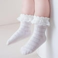 thumbnail image 6 of KyCheLot Boys Girls Ankle Socks Comfy 3 Pairs Thin Cotton Crew Socks Casual Dailywear 0-5 Years, 6 of 7