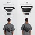 thumbnail image 2 of Bolso de pecho tomtoc 1,5L con Protección RFID Impermeable Ligero Negro, 2 of 5