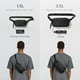 thumbnail image 2 of Bolso de pecho tomtoc 1,5L con Protección RFID Impermeable Ligero Negro, 2 of 5